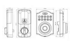 EA 232 Digital Lock Deadbolt