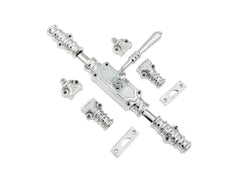 Lever Handle Door Brass Espagnolette Bolt - Upto 9 feet Doors