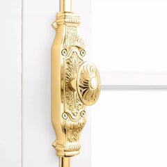 Floral Espagnolette/Crémone Lock Bolt for up to 9' tall Doors/Windows