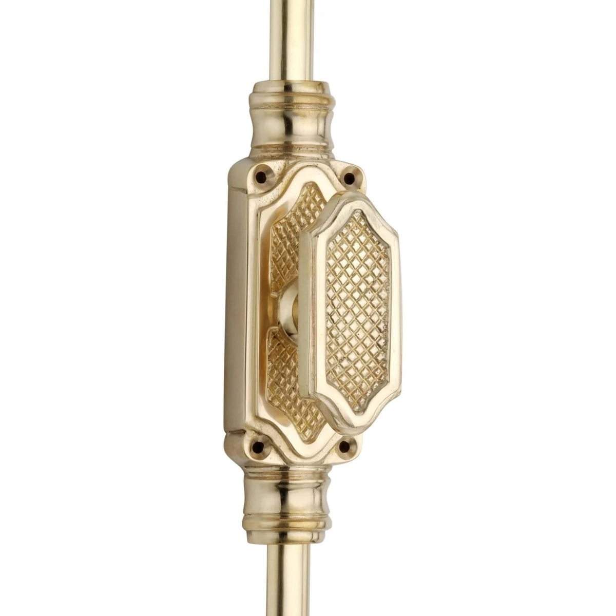 Lattice Door Brass Espagnolette Bolt - Upto 9 feet Doors