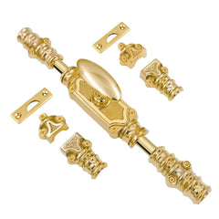 Oval Knob Stephaney Espagnolette Lock Bolt for up to 9 Feet High Doors & Windows
