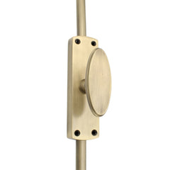 Oval Knob Espagnolette/Crémone Lock Bolt - Premium Finishes