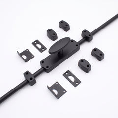 Oval Knob Espagnolette/Crémone Locking Bolt for up to 8.5 Feet High Doors & Windows