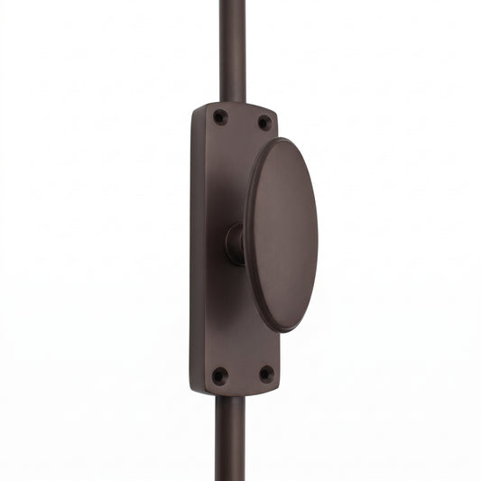Oval Knob Espagnolette/Crémone Lock Bolt - Premium Finishes