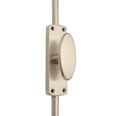 Oval Knob Espagnolette/Crémone Locking Bolt for up to 8.5 Feet High Doors & Windows