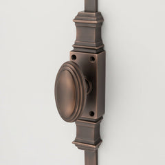 The Artisan's Kensington Solid Brass Espagnolette Bolt - Luxury Designer Range