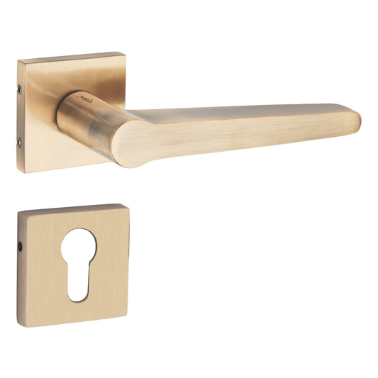 Elysian on Rose Luxury Interior Door Handle Set