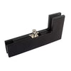Side Panel L Patch Cabin & Cubicle Glass Door Fitting - 218 × 106 × 51mm