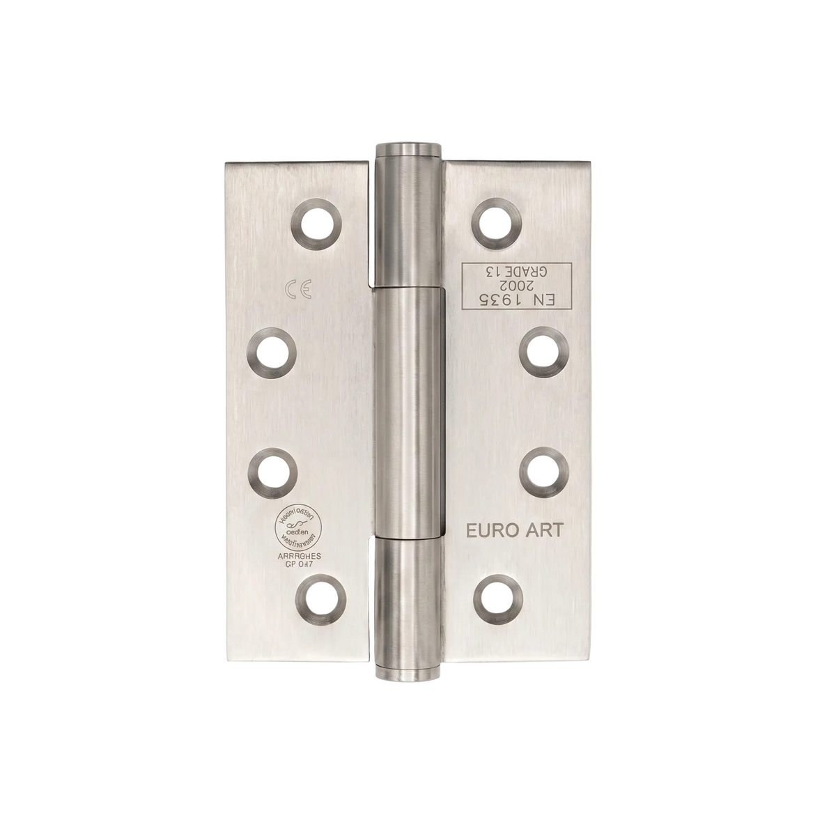 SS Concealed Bearing Hinge 101x75mm