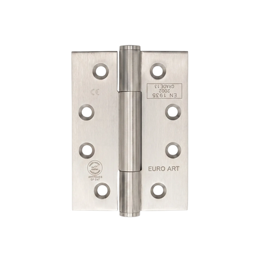 SS Concealed Bearing Hinge 101x75mm