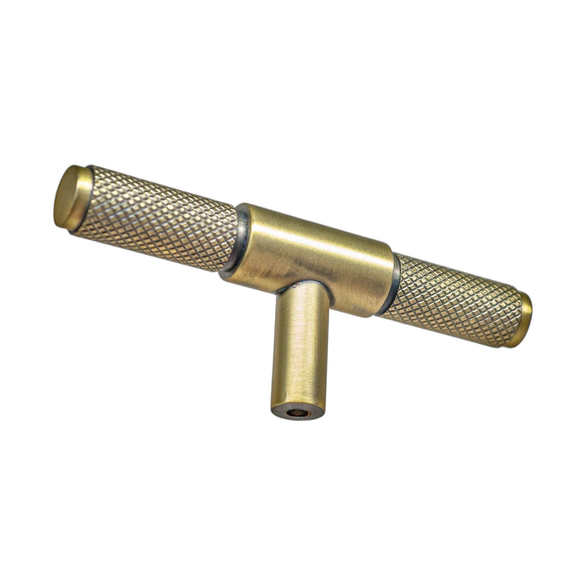 Diamond Knurled T Cabinet Handle - 95mm