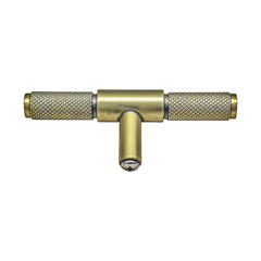 Diamond Knurled T Cabinet Handle - 95mm