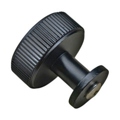 Diamond Knurled Circular Cabinet Knob- 30mm