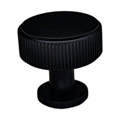 Diamond Knurled Circular Cabinet Knob- 30mm