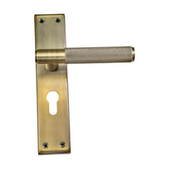Diamond Knurled Backplate Handle 204mm – M501 Series