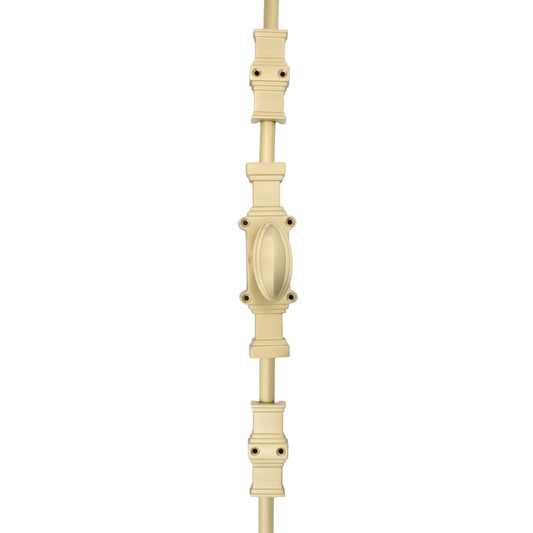 The Windsor Cremone Bolt by Euro Art | Solid Brass Espagnolette Bolt | 2 Finishes