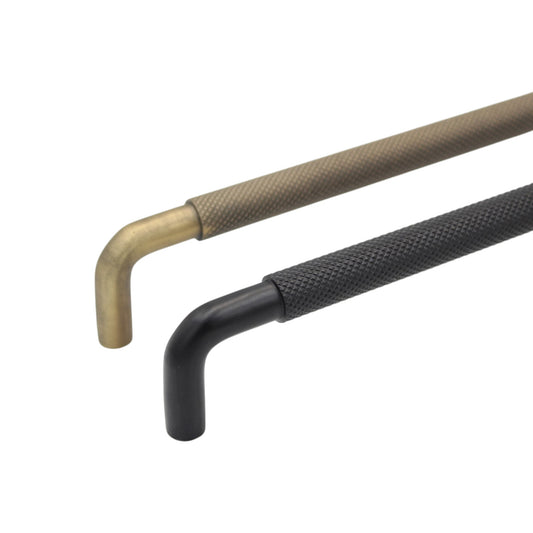 Diamond Knurled D Pull Handle - All Sizes