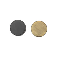Diamond Knurled Circular Cabinet Knob- 30mm