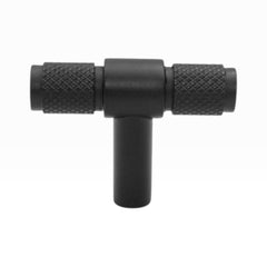 Diamond Knurled T Cabinet Knob- 50mm