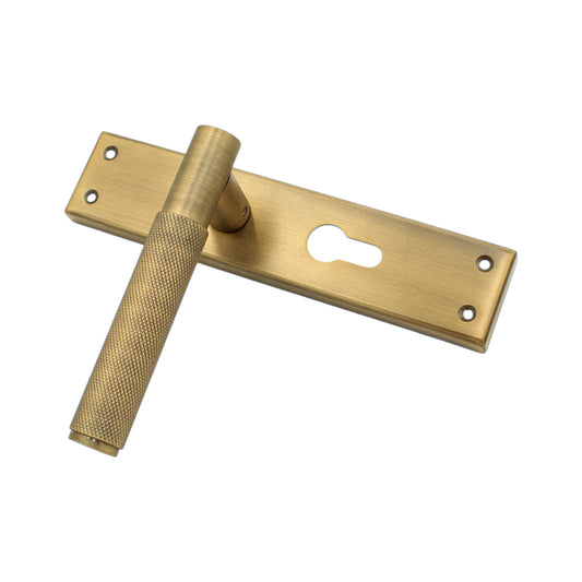 Diamond Knurled Backplate Handle 204mm – M481 Series