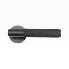 Diamond Knurled Door Handle - 131mm