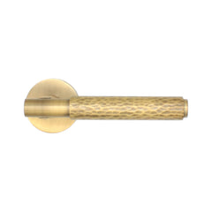 Hammered Lever on Rose