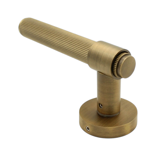 Linear Knurled Door Handle - 135mm