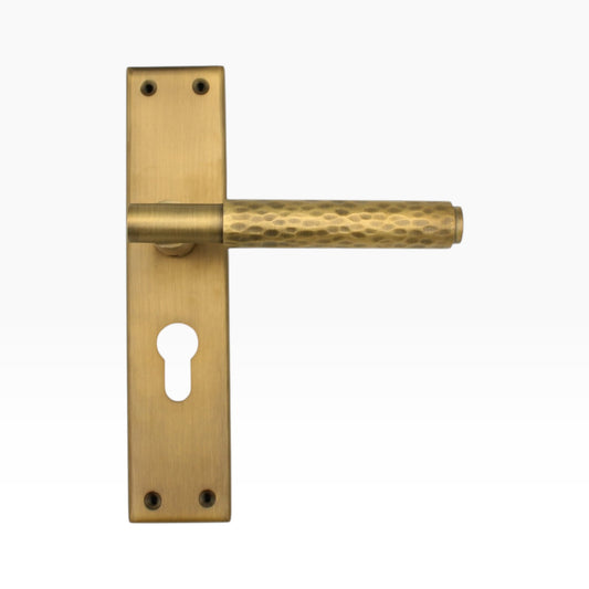 Hammered Spot Backplate Handle 204mm – M381 Series