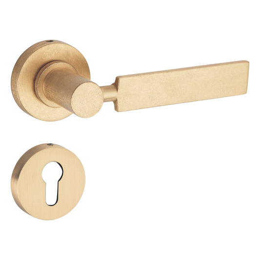 Italia on Rose Luxury Interior Door Handle Set