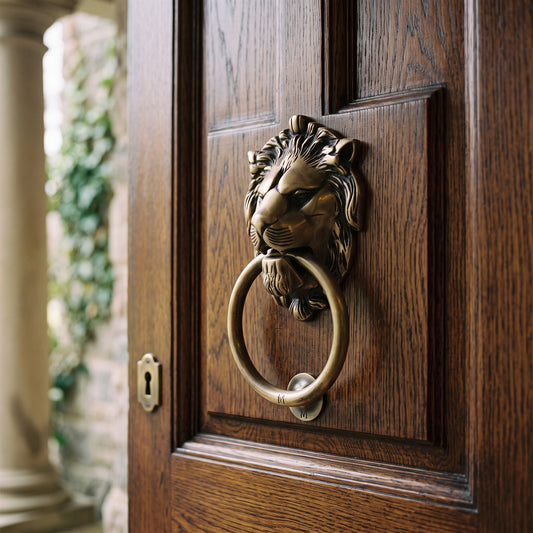 Leone Luxury Lion Door Knocker - Multiple Sizes