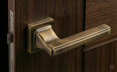 Orion Luxury Door Lever on Square Rose