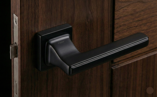 Orion Luxury Door Lever on Square Rose