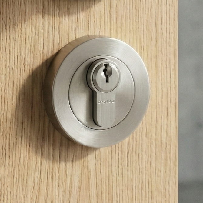 Sirocco Euro Round Standard Escutcheon - 52mm