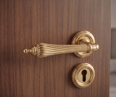 Regency Reeded Luxury Interior Door Handle