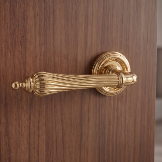 Regency Reeded Luxury Interior Door Handle