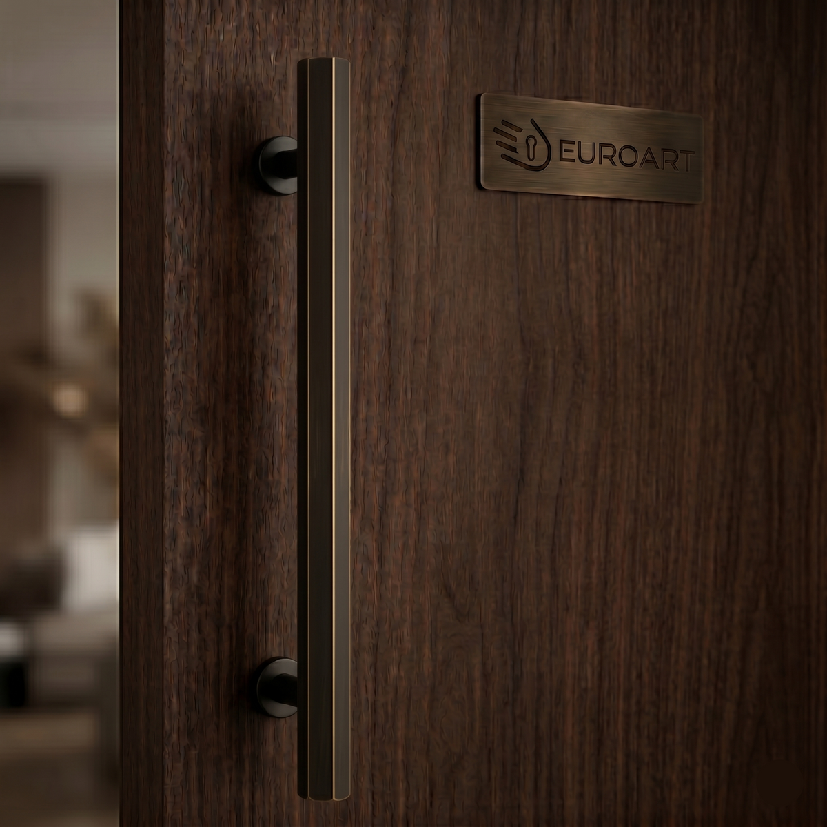 Obsidian Luxury Interior Door Pull Handle - Multiple Sizes