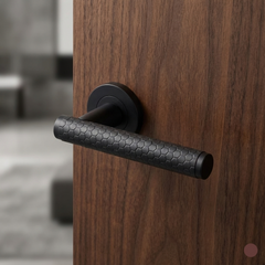 Hexagonal Honeycomb Luxury Interior Door Handle Set