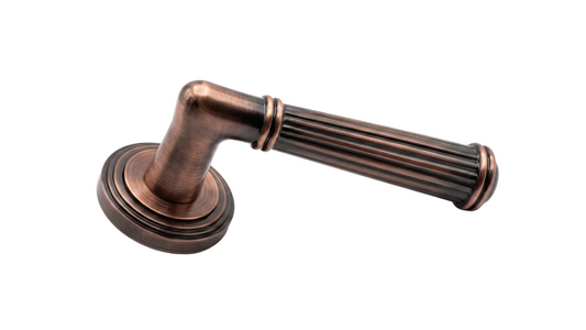 Lever on Rose - Designer Range Antique Copper