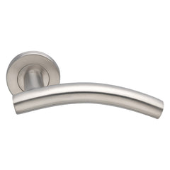Tubular Lever on Rose - 135 x 60mm