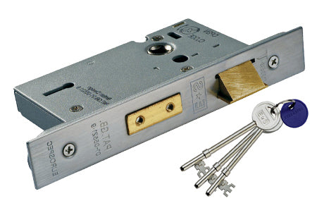 Eurospec Architectural 3 Lever Sash Locks - 64mm