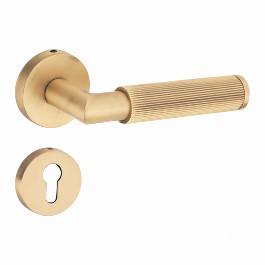 Lilia on Rose Luxury Interior Door Handle Set