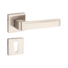 Linden on Rose Luxury Interior Door Handle Set