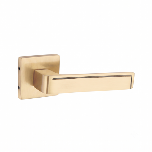 Linden on Rose Luxury Interior Door Handle Set