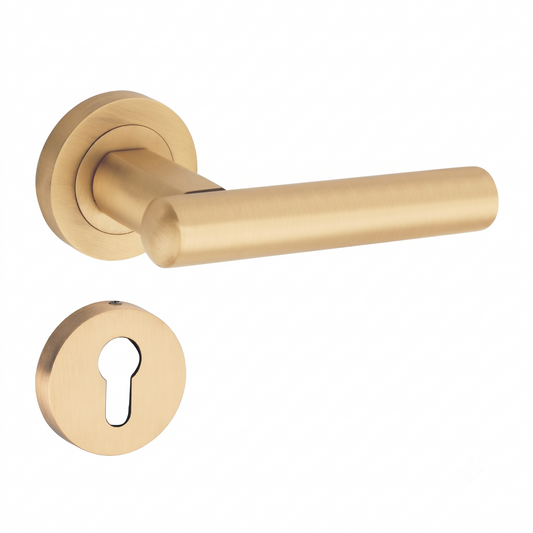 Lockhart on Rose Luxury Interior Door Handle Set