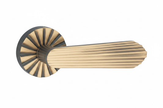 Lumeira on Rose Luxury Interior Door Handle Set