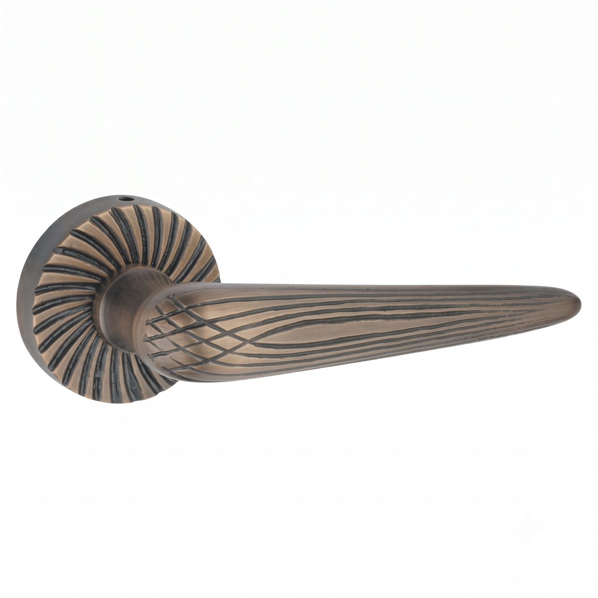 Marguerite on Rose Luxury Interior Door Handle Set