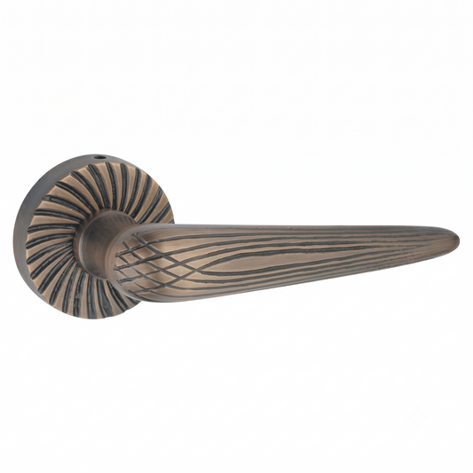 Marguerite on Rose Luxury Interior Door Handle Set
