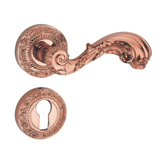 Meridian on Rose Luxury Interior Door Handle Set