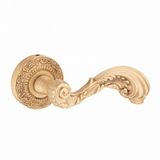 Meridian on Rose Luxury Interior Door Handle Set