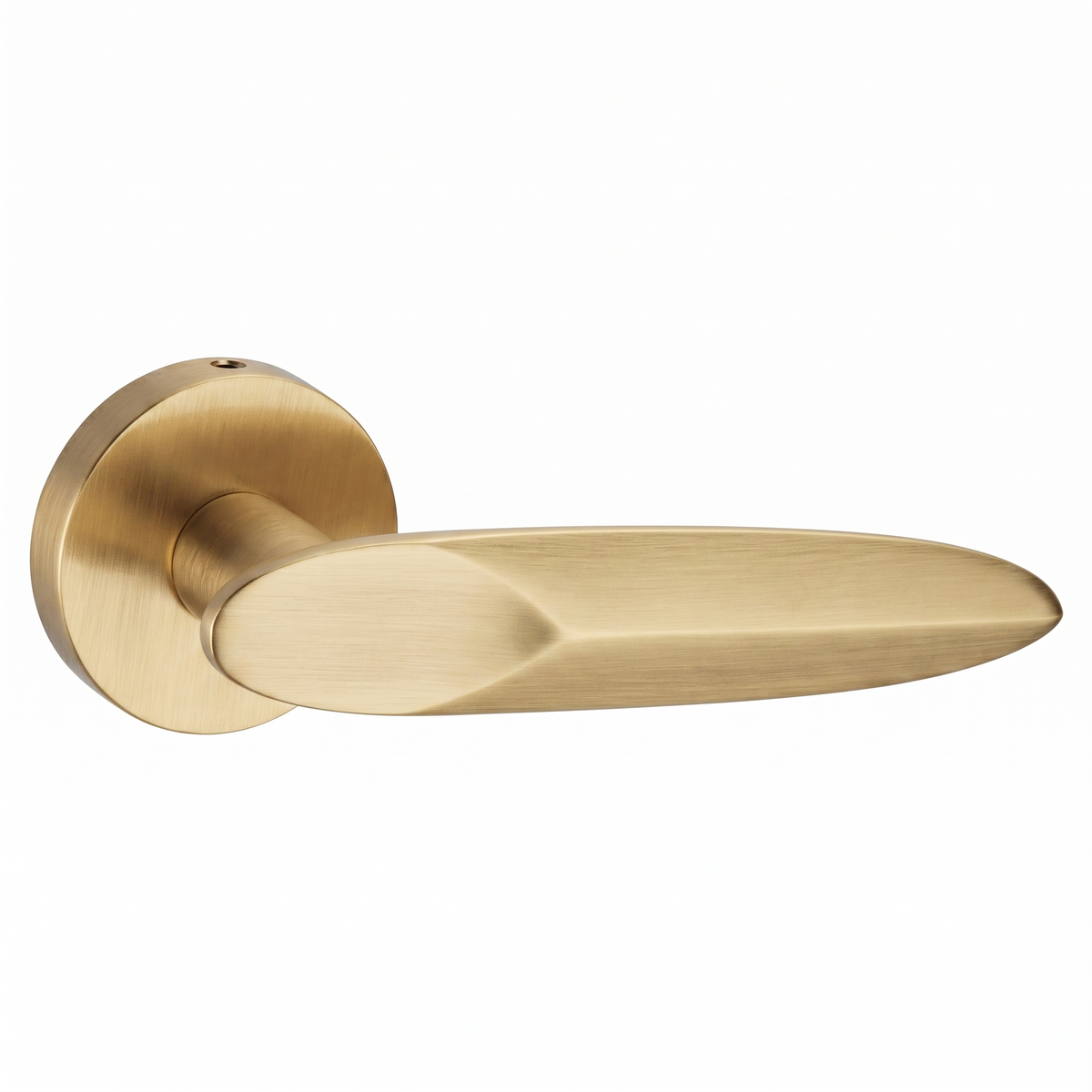 Noble on Rose Luxury Interior Door Handle Set